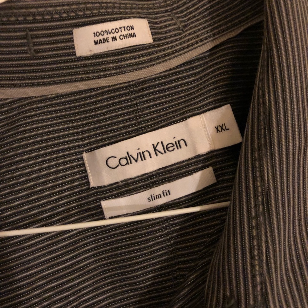 Calvin Klein men’s dress shirt XXL - Picture 2 of 3